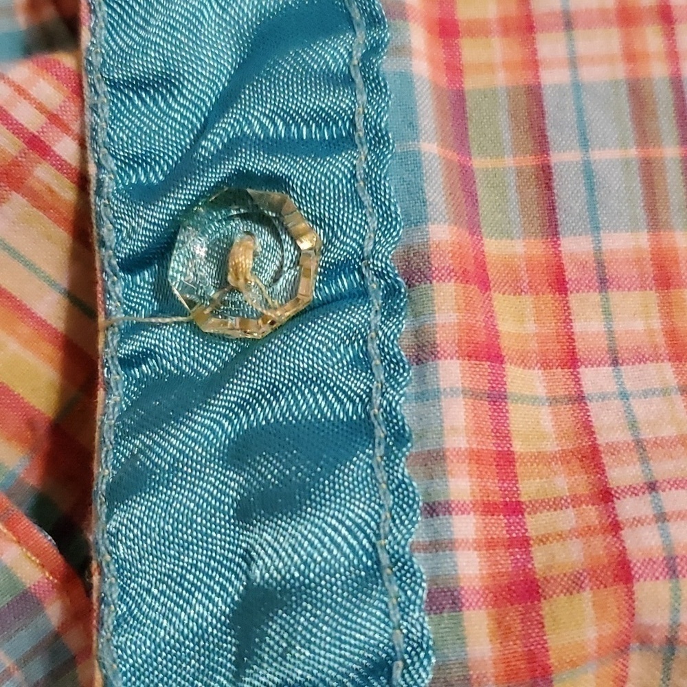 Twenty X Women's Tailored Fit Plaid Button Down Shirt Size Large - Picture 11 of 14